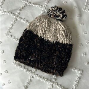 Chunky Knit Beanie with Pom Pom